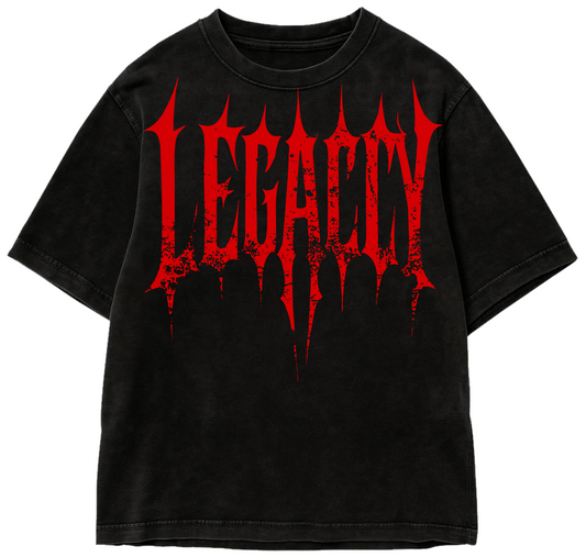 GOTHIC RED - OVERZISED - UNISEX - LEGACY