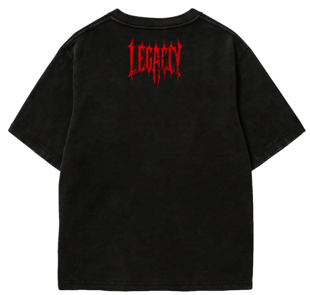 GOTHIC RED - OVERZISED - UNISEX - LEGACY