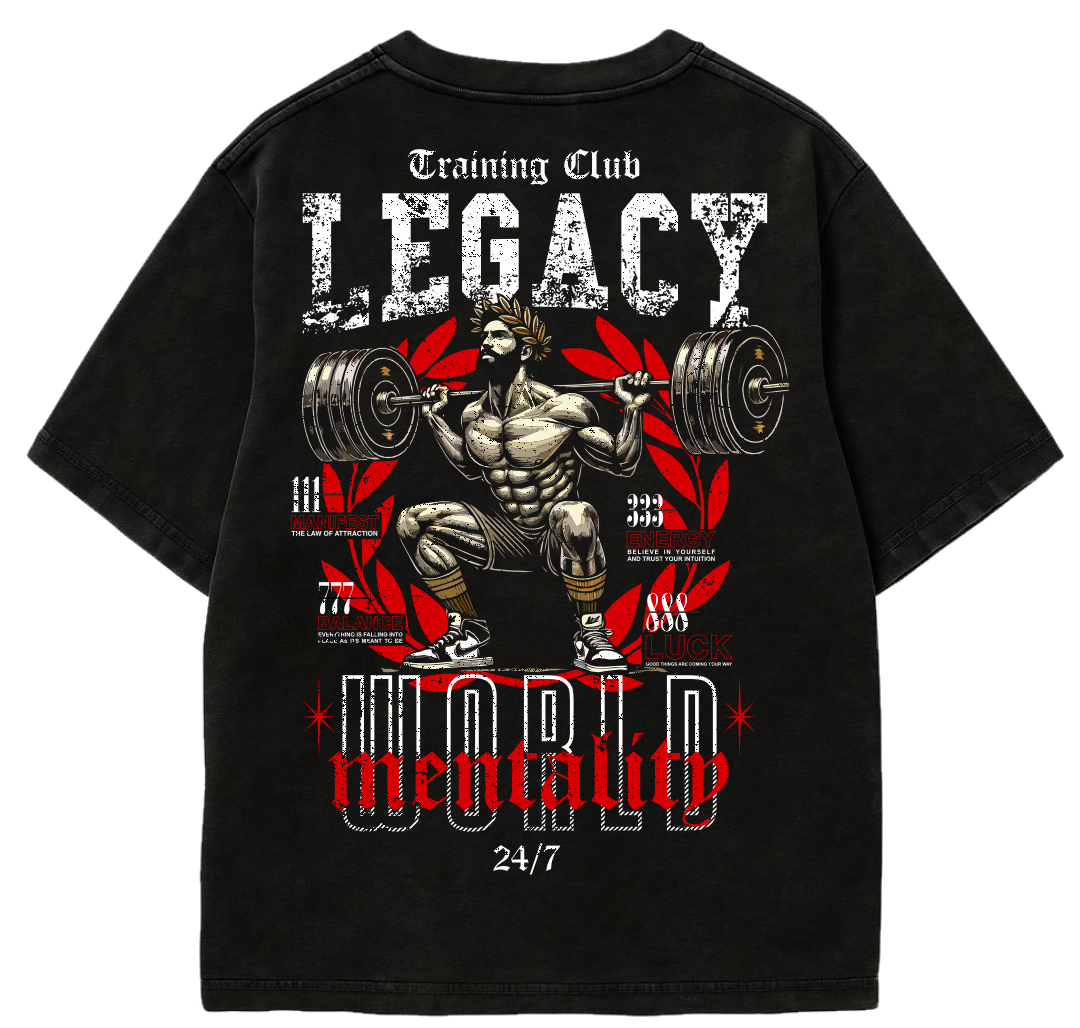 WORLD MENTALITY - OVERZISED - UNISEX - LEGACY