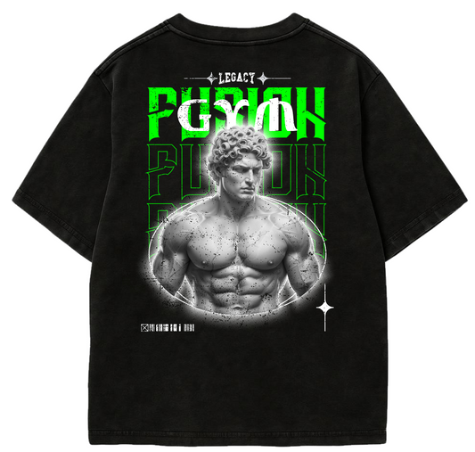 FUSION GYM GREEN - OVERZISED - UNISEX - LEGACY